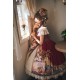 Miss Point Kaleidoscope Velvet Overskirt(Reservation/Full Payment Without Shipping)